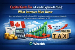 Capital Gains Tax in Canada Explained (2026): What Investors Must Know